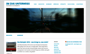 Im-zug-unterwegs.de thumbnail