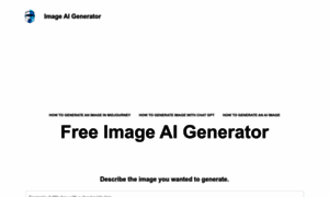 Imageaigenerator.net thumbnail