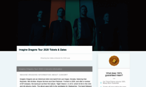 Imaginedragonstickets2018.com thumbnail