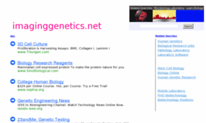 Imaginggenetics.net thumbnail