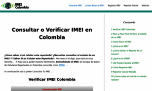 Imei-colombia.co thumbnail