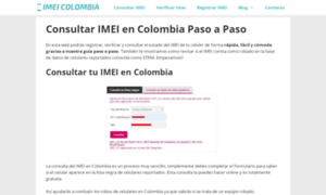Imei-colombia.com thumbnail