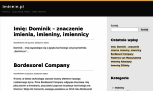 Imienin.pl thumbnail