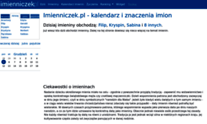 Imienniczek.pl thumbnail