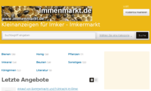 Imker-kleinanzeigen.nordbiene.de thumbnail