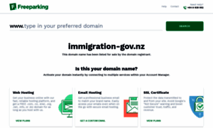 Immigration-gov.nz thumbnail