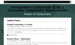 Immigrationcomplaints.com thumbnail