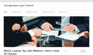 Immigrationlawcentral.com thumbnail