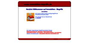 Immobilien-begriffe.de thumbnail