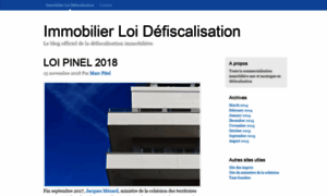 Immobilier-loi-defiscalisation.fr thumbnail