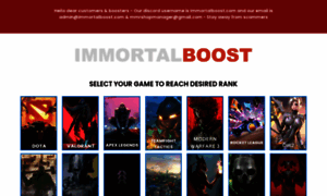 Immortalboost.com thumbnail