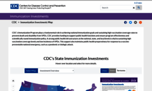 Immunizationinvestments.cdc.gov thumbnail