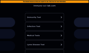 Immuno-sci-lab.com thumbnail