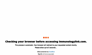 Immunologylink.com thumbnail