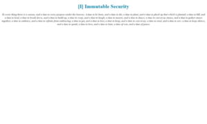Immutablesecurity.com thumbnail