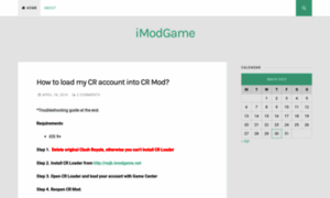 Imodgame.wordpress.com thumbnail