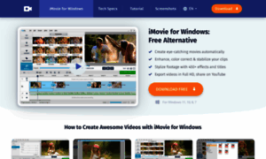 Imovie-for-windows.com thumbnail