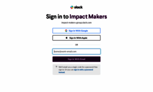 Impact-makers-group.slack.com thumbnail