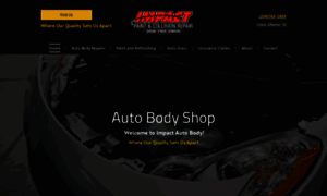 Impactautobodyandpaint.com thumbnail