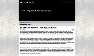 Impactentrepreneur.libsyn.com thumbnail