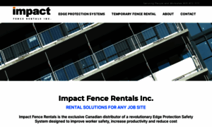 Impactfencerentals.com thumbnail