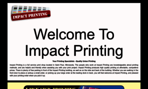 Impactprintingink.com thumbnail