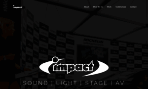 Impactsoundandlight.com thumbnail