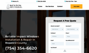 Impactwindowsofweston.com thumbnail