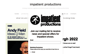 Impatientproductionsuk.com thumbnail