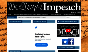 Impeachforpeace.org thumbnail