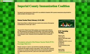 Imperialcountyimmunizationcoalition.blogspot.com thumbnail