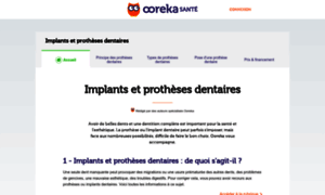 Implant-prothese-dentaire.ooreka.fr thumbnail