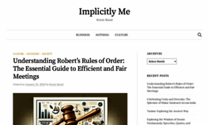 Implicitly.me thumbnail