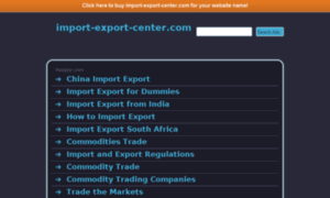 Import-export-center.com thumbnail