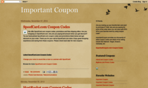 Importantcoupon.blogspot.com thumbnail