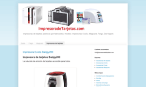 Impresoradetarjetas.com thumbnail