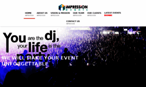 Impressionevents.online thumbnail