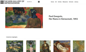 Impressionistsgallery.co.uk thumbnail