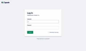 Impressionsvanity.capsulecrm.com thumbnail
