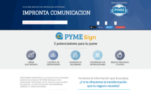 Impronta-comunicacion.pymes.com thumbnail
