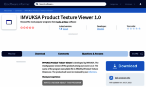 Imvuksa-product-texture-viewer.software.informer.com thumbnail