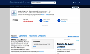 Imvuksa-texture-extractor.software.informer.com thumbnail