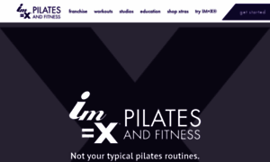 Imxpilates.com thumbnail