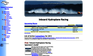 Inboardhydroplanes.com thumbnail