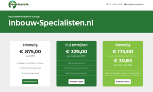 Inbouw-specialisten.nl thumbnail