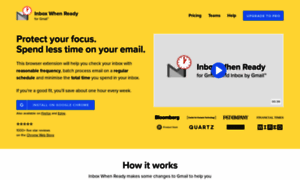 Inboxwhenready.org thumbnail