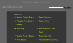 Inca-trail-peru.com thumbnail