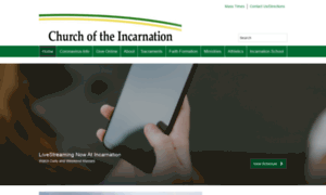 Incarnation-parish.com thumbnail
