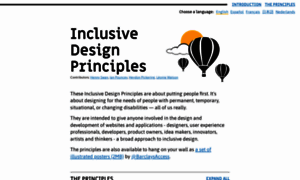 Inclusivedesignprinciples.org thumbnail