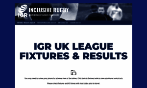 Inclusiverugby.com thumbnail